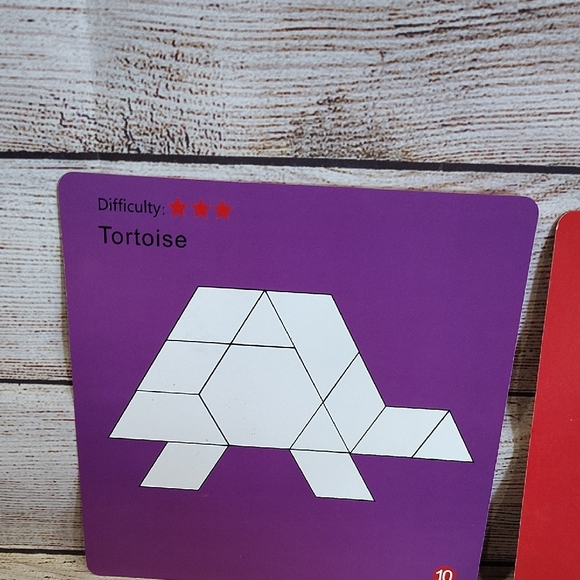 Colorful Geometric Pattern Blocks - Picture 14 of 16